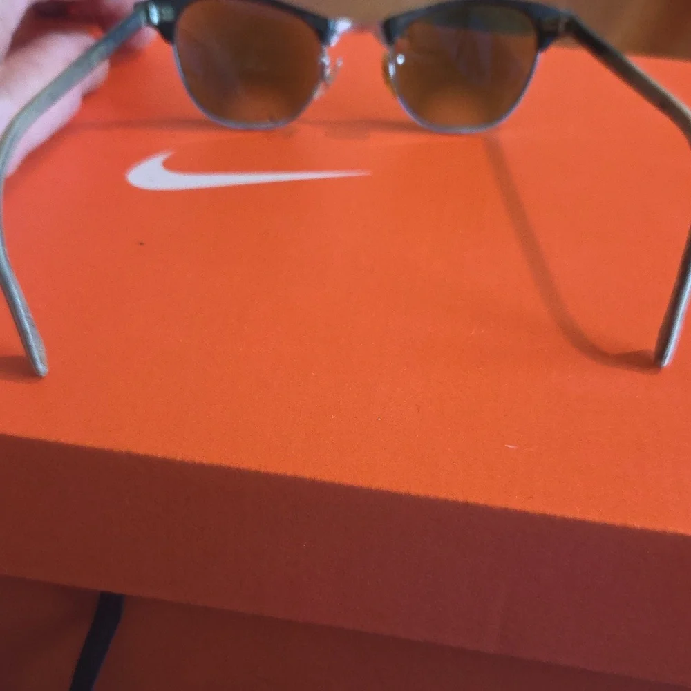 Antique 1940s Or 1950s Brown and Silver Prescription Sunglasses With Bifocals